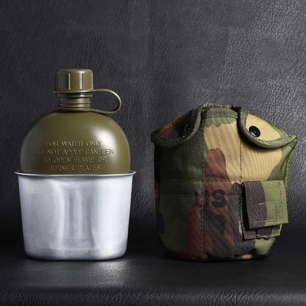 hydration packs heavy cover army water bottle aluminum cooking cup military canteen camping hiking survival kettle outdoor tableware
hydration packs heavy cover army water bottle aluminum cooking cup military canteen camping hiking survival kettle outdoor tableware