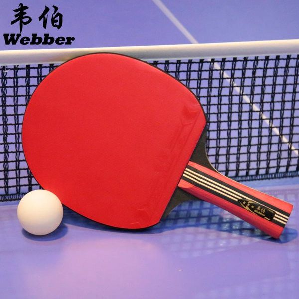 table tennis raquets weber 3-star rackets 2-piece set beginner double racket training
table tennis raquets weber 3-star rackets 2-piece set beginner double racket training