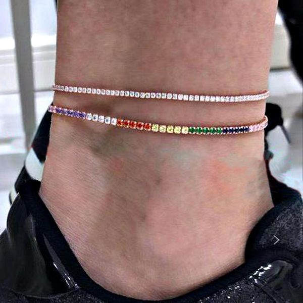 anklets 2 pcs/set exquisite multicolor crystal chain women simple summer seaside beach barefoot ankle jewelry female anklet set, Red;blue
anklets 2 pcs/set exquisite multicolor crystal chain women simple summer seaside beach barefoot ankle jewelry female anklet set, Red;blue