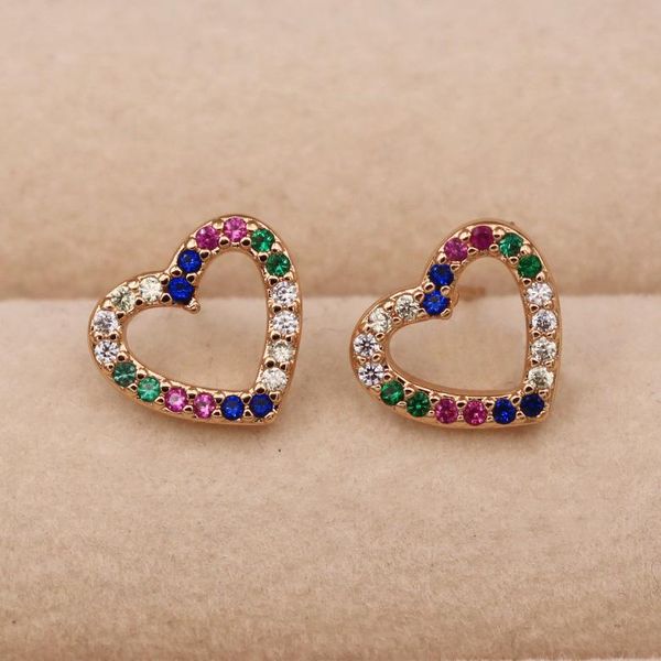stud trendy white green zirconia heart earrings gold plated copper earring for women fashion jewelry accessories wedding gift, Golden;silver
stud trendy white green zirconia heart earrings gold plated copper earring for women fashion jewelry accessories wedding gift, Golden;silver