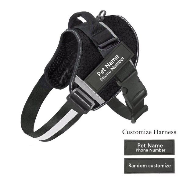 dog collars & leashes customized id tag pet k9 harness reflective adjustable name label collar nylon vest for small medium large
dog collars & leashes customized id tag pet k9 harness reflective adjustable name label collar nylon vest for small medium large