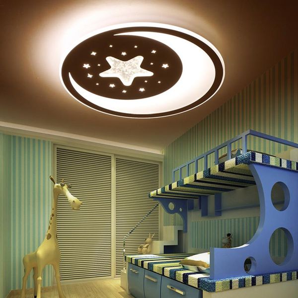 ceiling lights modern led lamp living room dimmable multicolor nordic personality children star month acrylic flat light 
ceiling lights modern led lamp living room dimmable multicolor nordic personality children star month acrylic flat light