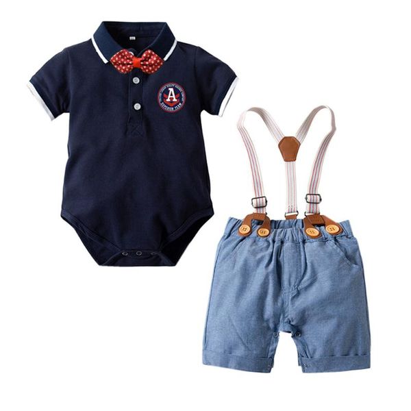 clothing sets infant baby boy gentleman suit bow tie romper suspenders shorts outfit set, White
clothing sets infant baby boy gentleman suit bow tie romper suspenders shorts outfit set, White