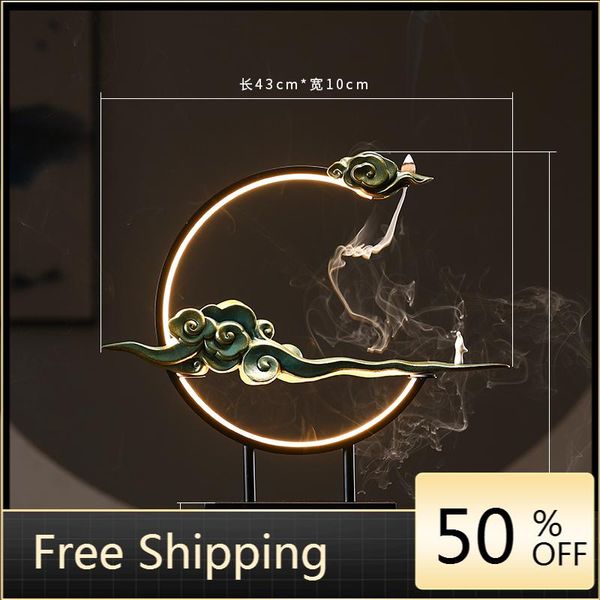 fragrance lamps backflow incense burner led light stand buddha stick holder waterfall smoke incenso meditation decoration 50xl
fragrance lamps backflow incense burner led light stand buddha stick holder waterfall smoke incenso meditation decoration 50xl
