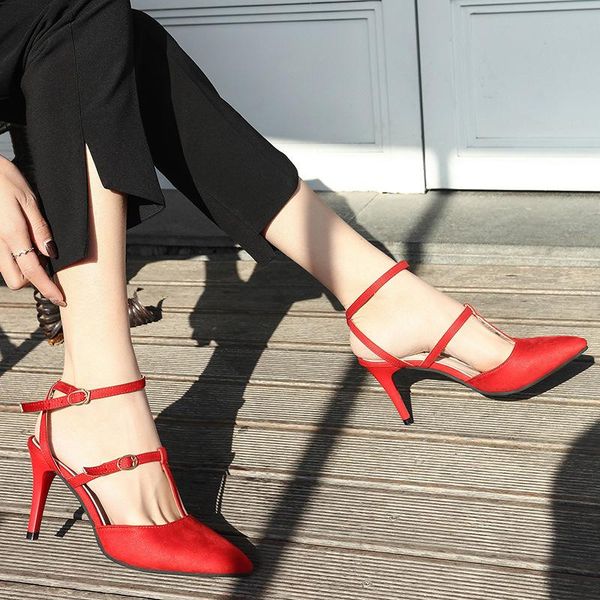 fashion leisure thin heels sandals women solid ankle strap front rear high ladies shoes summer casual buckle, Black
fashion leisure thin heels sandals women solid ankle strap front rear high ladies shoes summer casual buckle, Black