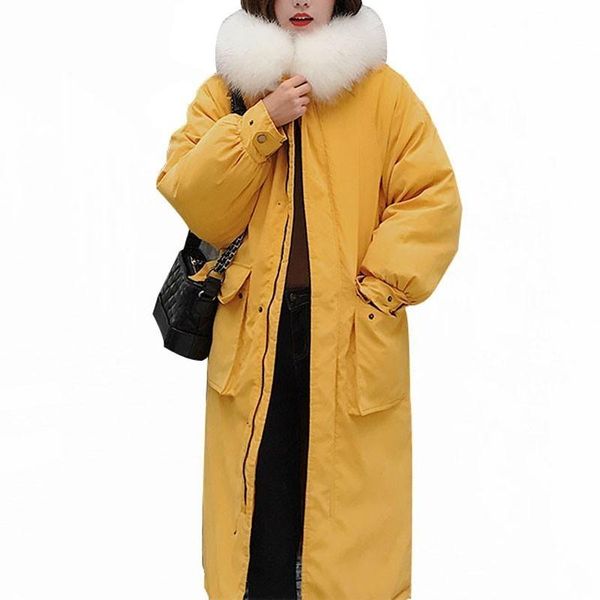 women's trench coats 2021 winter coat jacket loose medium length women parka with fur collar hooded thick my11, Tan;black
women's trench coats 2021 winter coat jacket loose medium length women parka with fur collar hooded thick my11, Tan;black