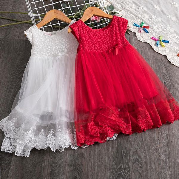 girl's dresses kids princess dress for girls short sleeve summer lace embroidery party tutu vestidos children sweet bowknot clothes, Red;yellow
girl's dresses kids princess dress for girls short sleeve summer lace embroidery party tutu vestidos children sweet bowknot clothes, Red;yellow