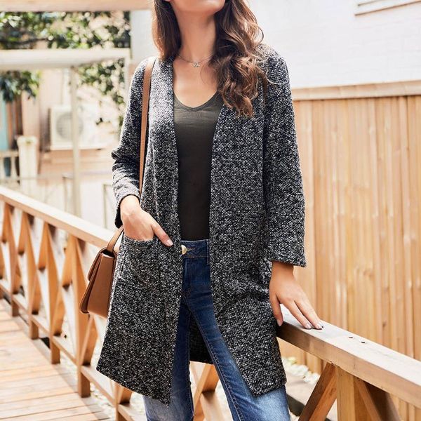 Women's Jackets Autumn Winter Warm Coats Women Casual Solid Long Sleeve Coat Jacket Parka Outwear Cardigan Top jaqueta feminina UL09, Black;brown
Women's Jackets Autumn Winter Warm Coats Women Casual Solid Long Sleeve Coat Jacket Parka Outwear Cardigan Top jaqueta feminina UL09, Black;brown