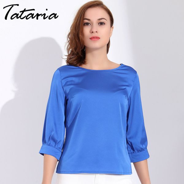 tataria blusa feminina silk blouse women elegant work wear plus size white shirt roupas blouses woman summer 210514
tataria blusa feminina silk blouse women elegant work wear plus size white shirt roupas blouses woman summer 210514
