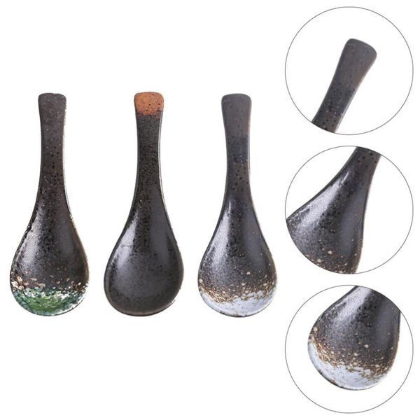 spoons 3pcs ceramic japanese style kitchen spoon rice soup supply
spoons 3pcs ceramic japanese style kitchen spoon rice soup supply