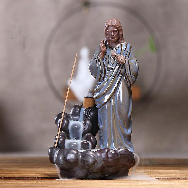 fragrance lamps backflow incense burners ceramic jesus virgin mary deskdecoration crafts cone holder home decor smell removing tool
fragrance lamps backflow incense burners ceramic jesus virgin mary deskdecoration crafts cone holder home decor smell removing tool