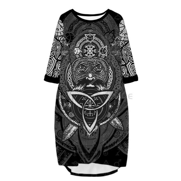 casual dresses wholesale 3d print viking pocket loose robe summer dress for women d01, Black;gray
casual dresses wholesale 3d print viking pocket loose robe summer dress for women d01, Black;gray