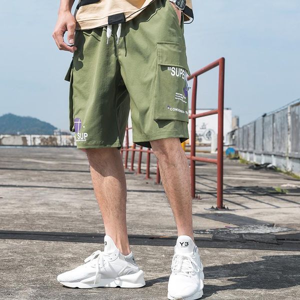 men's pants armygreen men straight shorts summer outdoor solid color cargo male casual knee length, Black
men's pants armygreen men straight shorts summer outdoor solid color cargo male casual knee length, Black