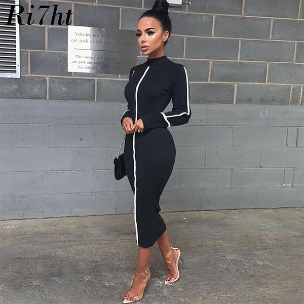 casual dresses elegant summer women long seeve slim dress ladies pencil o neck bodycon, Black;gray
casual dresses elegant summer women long seeve slim dress ladies pencil o neck bodycon, Black;gray