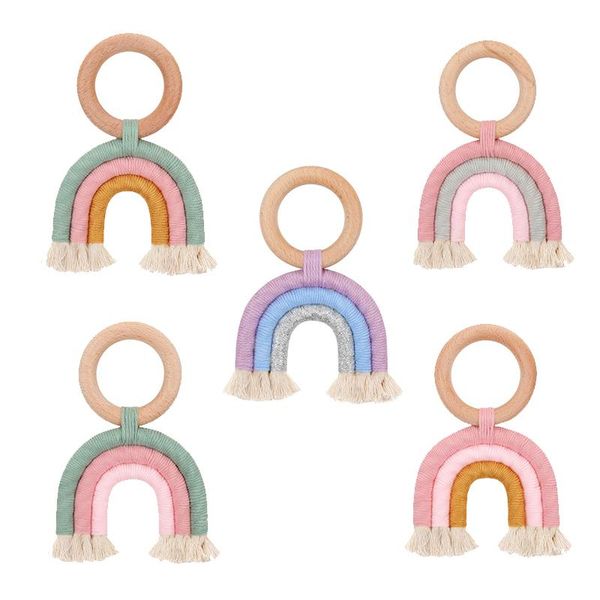 christmas baby rainbow teething ring safety wooden teether for children kids care accessory shower gifts decorative objects & figurines
christmas baby rainbow teething ring safety wooden teether for children kids care accessory shower gifts decorative objects & figurines