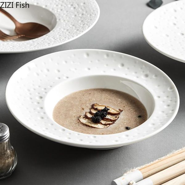dishes & plates white straw hat-shaped dish northern europe home restaurant decoration tableware spaghetti steak soup plate fruit dessert
dishes & plates white straw hat-shaped dish northern europe home restaurant decoration tableware spaghetti steak soup plate fruit dessert