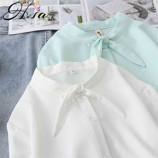 hsa summer women white shirts turn down collar solid chiffon shirt blouse long sleeve chic high street female 210430
hsa summer women white shirts turn down collar solid chiffon shirt blouse long sleeve chic high street female 210430