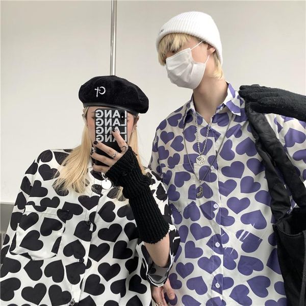 women's t-shirt couples buttons shirt women harajuku streetwear t shirts ins korean chic vintage love print loose casual mujer summer, White
women's t-shirt couples buttons shirt women harajuku streetwear t shirts ins korean chic vintage love print loose casual mujer summer, White