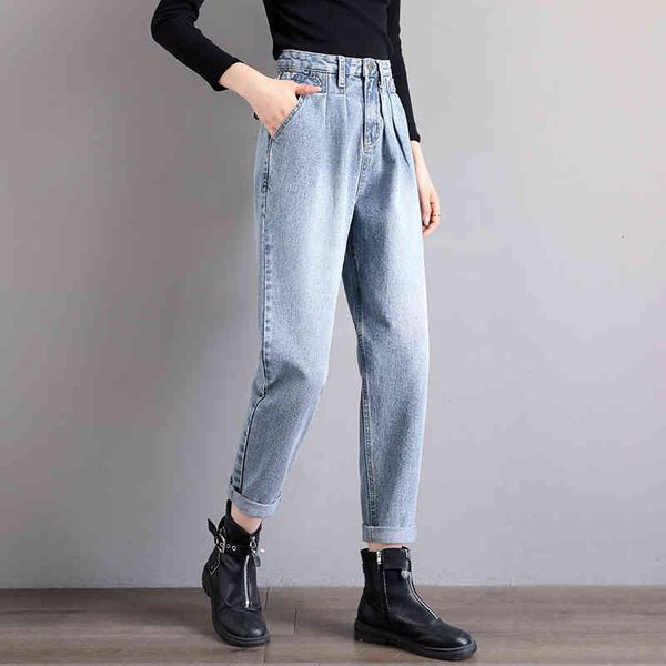 breeze pants harem straight women's vintage mother high waist plus retro size boyfriend black street jeans denim, Blue
breeze pants harem straight women's vintage mother high waist plus retro size boyfriend black street jeans denim, Blue