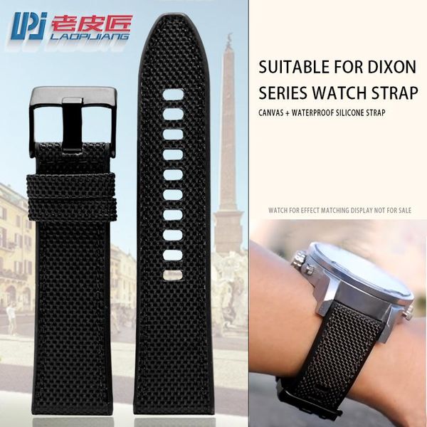 watch bands nylon strap for engine dz4500 dz4506 dz7420 silicone base outdoor accessories men's bracelet 24mm 26mm 28mm, Black;brown
watch bands nylon strap for engine dz4500 dz4506 dz7420 silicone base outdoor accessories men's bracelet 24mm 26mm 28mm, Black;brown