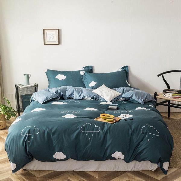 bedding sets clouds green printed bed cover set kid boy girl duvet child sheets and pillowcases comforter 61078
bedding sets clouds green printed bed cover set kid boy girl duvet child sheets and pillowcases comforter 61078