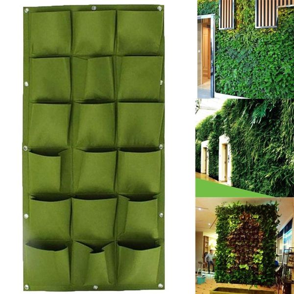 planters & pots 18/36 pockets flower plant wall hanging planter bag yard garden home decoration
planters & pots 18/36 pockets flower plant wall hanging planter bag yard garden home decoration
