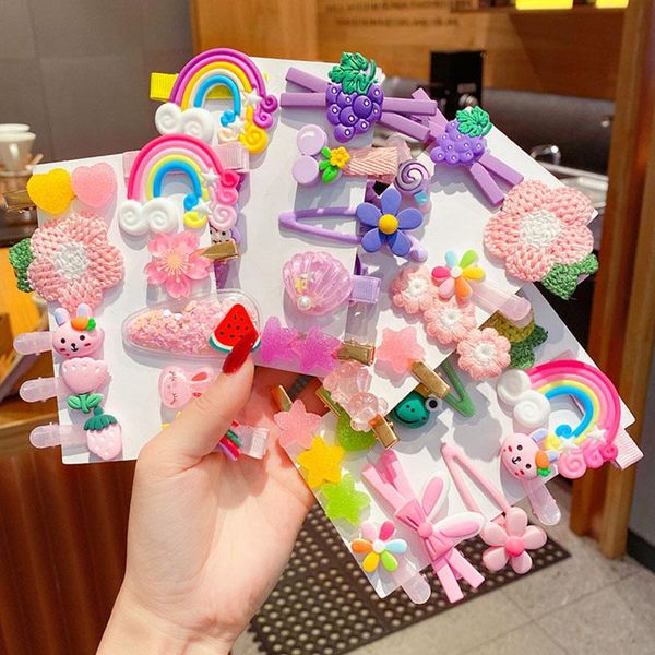 hair accessories fashion cartoon children's clip set cute handmade flower acrylic hairpin lovely side baby for girls, Slivery;white
hair accessories fashion cartoon children's clip set cute handmade flower acrylic hairpin lovely side baby for girls, Slivery;white