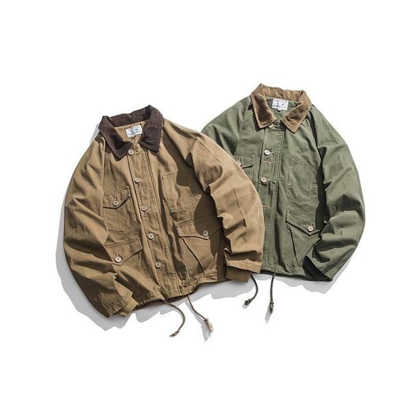 men's jackets 2021 autumn explosion models loose tooling trend youth harajuku simple casual student shirt, Black;brown
men's jackets 2021 autumn explosion models loose tooling trend youth harajuku simple casual student shirt, Black;brown