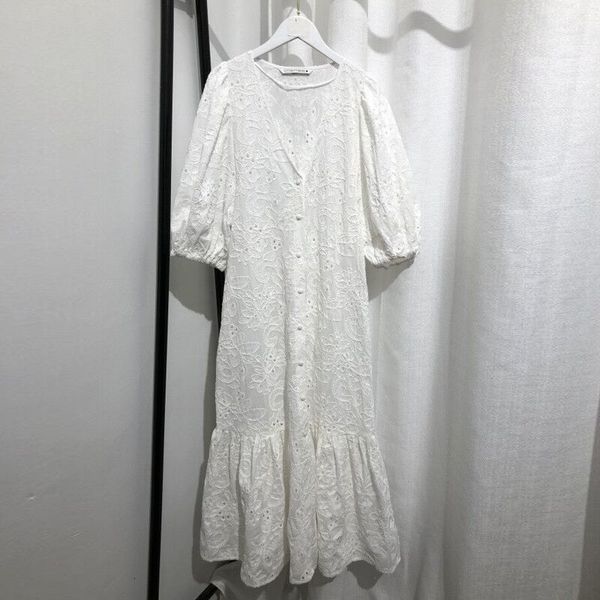 casual dresses spring summer women white v-neck hollow party dress solid embroidery loose midi ladies vestidos hv24 u4pu hk2e, Black;gray
casual dresses spring summer women white v-neck hollow party dress solid embroidery loose midi ladies vestidos hv24 u4pu hk2e, Black;gray