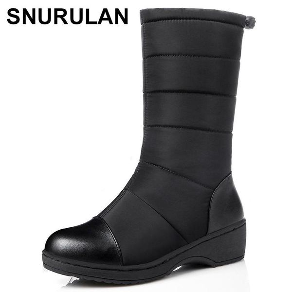 boots snurulan down cloth warm winter snow women's flat heel waterproof mid-calf fashion plush cotton 35-44, Black
boots snurulan down cloth warm winter snow women's flat heel waterproof mid-calf fashion plush cotton 35-44, Black