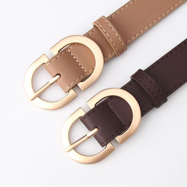 belts leather for women fashion jeans classic retro simple round buckle female pin denim dress sword goth luxury punk gothic, Black;brown
belts leather for women fashion jeans classic retro simple round buckle female pin denim dress sword goth luxury punk gothic, Black;brown