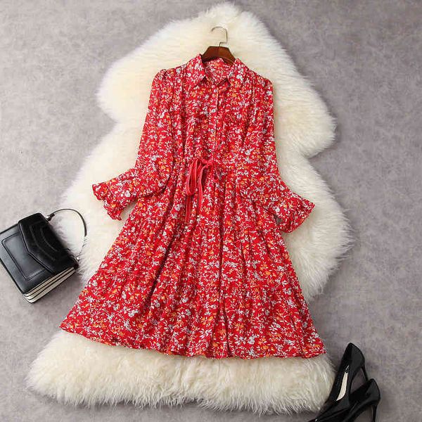 casual dresses spring long sleeve lapel neck blue floral print chiffon belted knee-length dress elegant lf2511887 p9ka, Black;gray
casual dresses spring long sleeve lapel neck blue floral print chiffon belted knee-length dress elegant lf2511887 p9ka, Black;gray