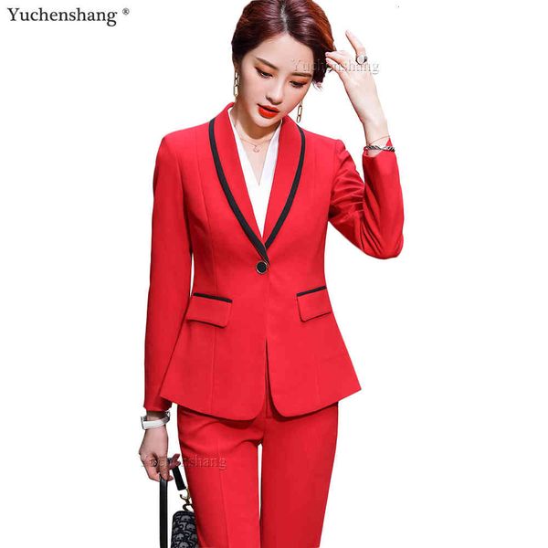 women's suits & blazers new arrival women formal pant suit gray black red white solid one button work 2 piece set office blazer and ful, White;black
women's suits & blazers new arrival women formal pant suit gray black red white solid one button work 2 piece set office blazer and ful, White;black