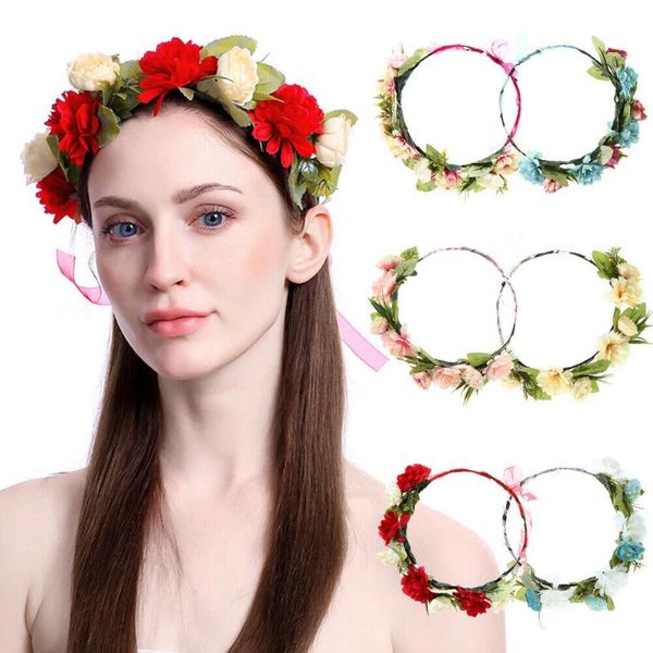 women boho flower floral hairband headband crown party bride wedding fashion decorative flowers & wreaths
women boho flower floral hairband headband crown party bride wedding fashion decorative flowers & wreaths
