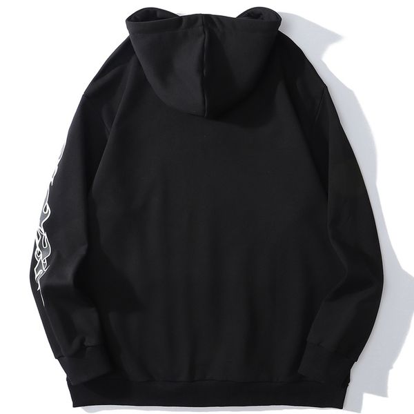 men's hoodies & sweatshirts aolamegs hooded hoodie, gothic, flame embroidered, casual patch, baggy high street, retro, punk, sweater, s, Black
men's hoodies & sweatshirts aolamegs hooded hoodie, gothic, flame embroidered, casual patch, baggy high street, retro, punk, sweater, s, Black