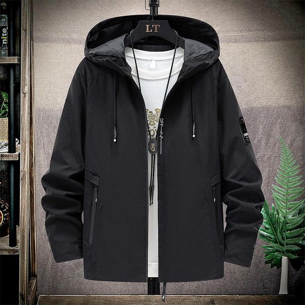 men's jackets 2021 brand jacket men zipper winter spring autumn casual solid hooded outwear slim fit m-5xl, Black;brown
men's jackets 2021 brand jacket men zipper winter spring autumn casual solid hooded outwear slim fit m-5xl, Black;brown