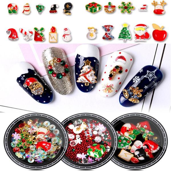 nail art decorations 1 box christmas tree sock snowflake alloy metal diy 3d rhinestones accessories jewelry tools, Silver;gold
nail art decorations 1 box christmas tree sock snowflake alloy metal diy 3d rhinestones accessories jewelry tools, Silver;gold