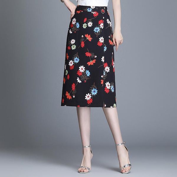 skirts women summer high waist plus size slim casual floral bodycon 2021 office lady elegant chic slit design mid-long, Black
skirts women summer high waist plus size slim casual floral bodycon 2021 office lady elegant chic slit design mid-long, Black