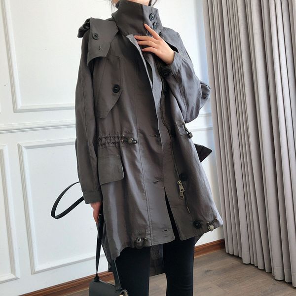 women's trench coats midi jacket with irregular zipper and cuff, collar collar, women, casual fashion, loose fit, jacket, outdoor cloth, Tan;black
women's trench coats midi jacket with irregular zipper and cuff, collar collar, women, casual fashion, loose fit, jacket, outdoor cloth, Tan;black