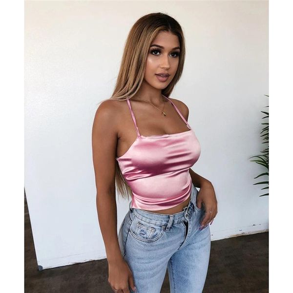 women's tanks & camis women camisole halter basic sleeveless rayon summer high quality, White
women's tanks & camis women camisole halter basic sleeveless rayon summer high quality, White