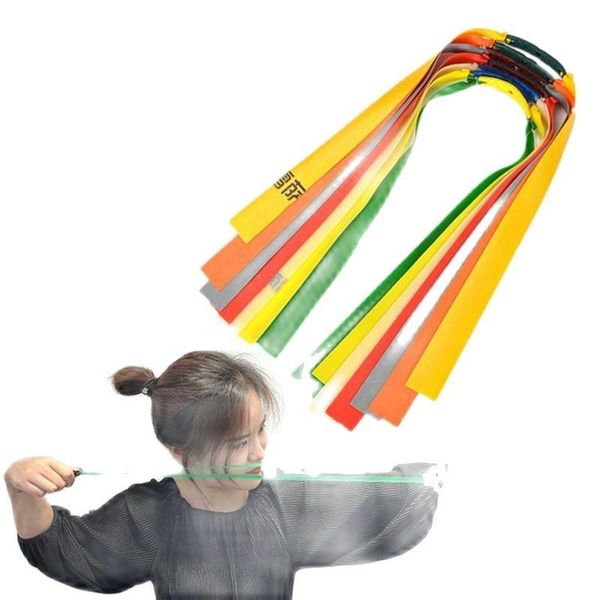 resistance bands 10pcs thickness 0.65mm-1.0mm outdoor slings powerful elastic flat rubber band hunting sports catapult tubing supplies
resistance bands 10pcs thickness 0.65mm-1.0mm outdoor slings powerful elastic flat rubber band hunting sports catapult tubing supplies