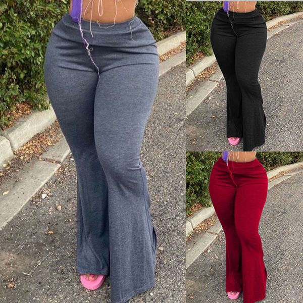 zl1560 women's wear new pure color fashionable casual wide leg pants in autumn and winter of 2021, Black;white
zl1560 women's wear new pure color fashionable casual wide leg pants in autumn and winter of 2021, Black;white