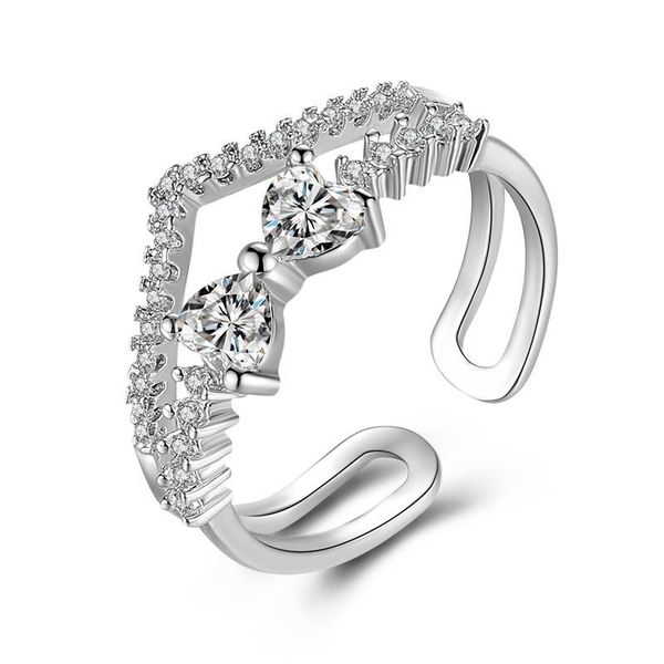 wedding rings yayi jewelry princess cut white zircon silver color engagement bright heart adjustable lovers party leaves gifts, Slivery;golden
wedding rings yayi jewelry princess cut white zircon silver color engagement bright heart adjustable lovers party leaves gifts, Slivery;golden