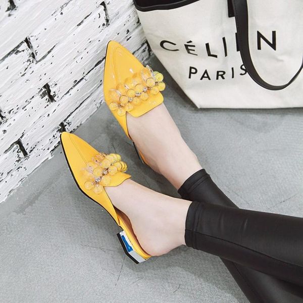 slippers fashion summer low heels slipper woman rhinestone casual sandals mules women large size 48, Black
slippers fashion summer low heels slipper woman rhinestone casual sandals mules women large size 48, Black