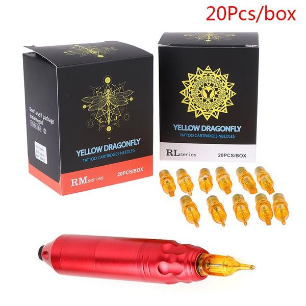 tattoo needles 20pcs rl/rm disposable semi-permanent makeup cartridge needle pen grip
tattoo needles 20pcs rl/rm disposable semi-permanent makeup cartridge needle pen grip