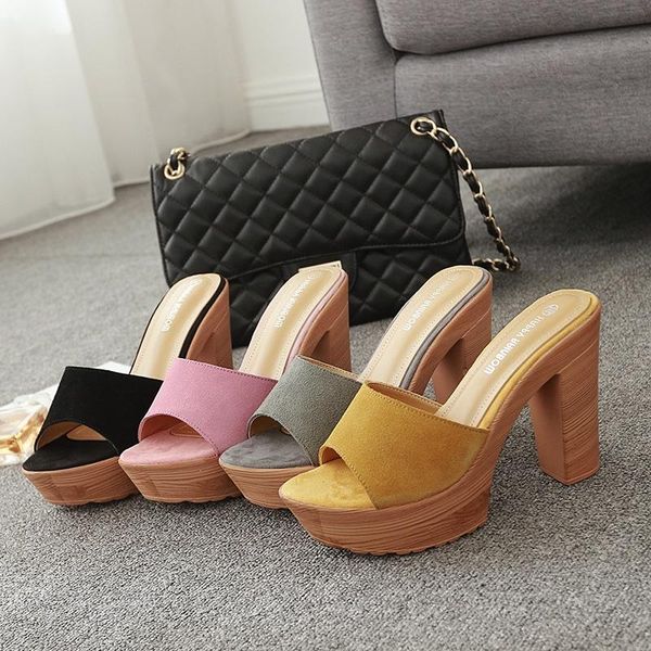 slippers 2021 fashion summer shallow leisure flock square heel women's wear for outside gladiator women shoes, Black
slippers 2021 fashion summer shallow leisure flock square heel women's wear for outside gladiator women shoes, Black