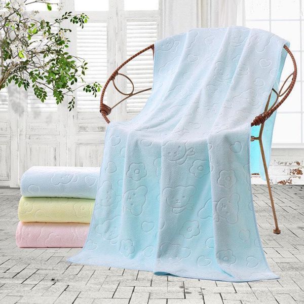 towel 70*140cm bath towel, beach microfiber soft embossed bear quick-drying wholesale
towel 70*140cm bath towel, beach microfiber soft embossed bear quick-drying wholesale