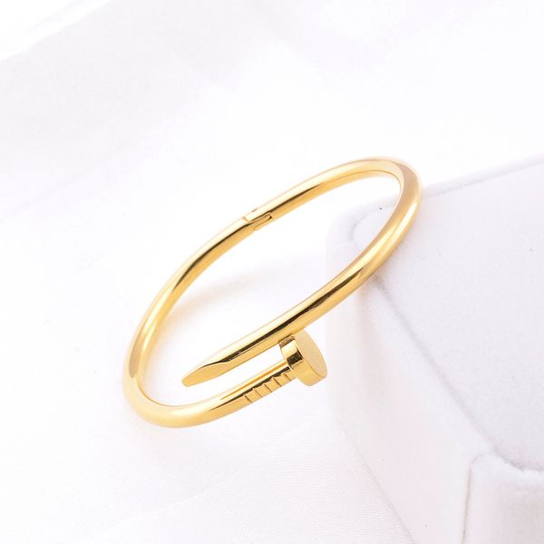 nail bracelet designer bracelet mens gold bracelet luxury jewelry women bracelets stainless steel gold plated not allergic never, Black
nail bracelet designer bracelet mens gold bracelet luxury jewelry women bracelets stainless steel gold plated not allergic never, Black