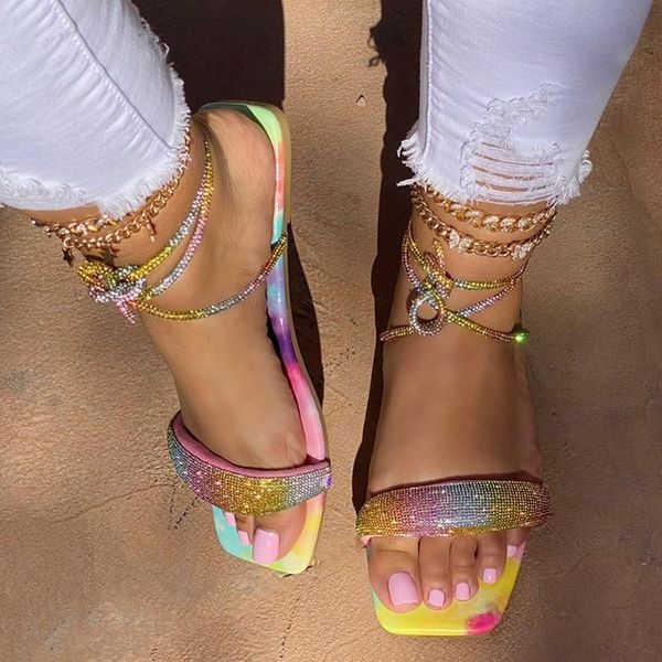 sandals 2021 bandage rhinestone for women colorful diamond shoes square toe summer casual beach flats outdoor travel flip flops, Black
sandals 2021 bandage rhinestone for women colorful diamond shoes square toe summer casual beach flats outdoor travel flip flops, Black