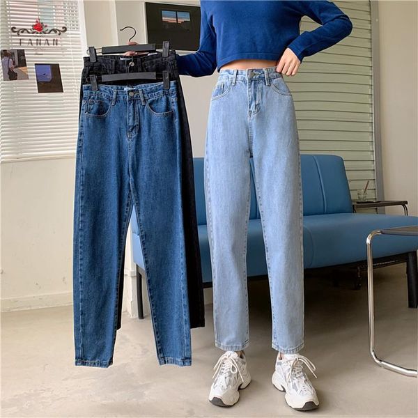 women jeans high waist straight pants wide leg denim plus size loose casual vintage trousers fashion harajuku lady clothes women's, Blue
women jeans high waist straight pants wide leg denim plus size loose casual vintage trousers fashion harajuku lady clothes women's, Blue